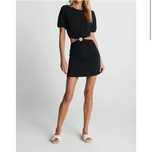 SUNDAYS lyric dress in black NWT